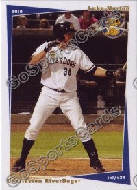 2010 Charleston RiverDogs Luke Murton