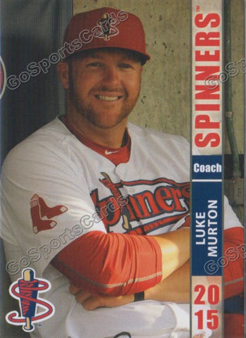 2015 Lowell Spinners Luke Murton