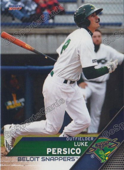 2017 Beloit Snappers Luke Persico