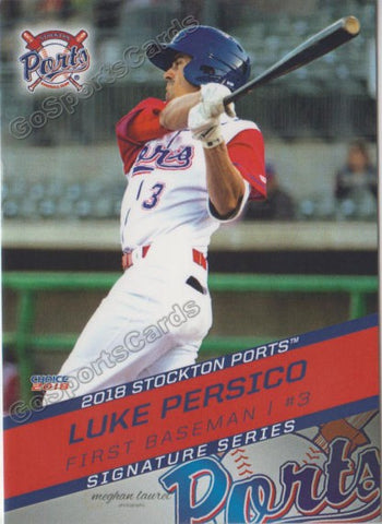 2018 Stockton Ports Luke Persico
