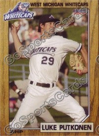 2009 West Michigan WhiteCaps Luke Putkonen