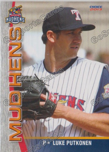 2013 Toledo Mud Hens Luke Putkonen
