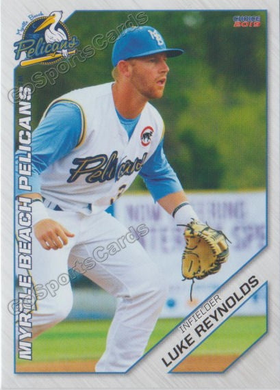 2019 Myrtle Beach Pelicans Luke Reynolds