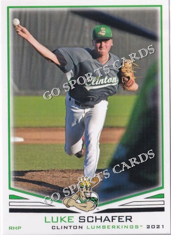 2021 Clinton LumberKings Luke Schafer