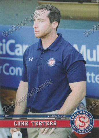 2017 Spokane Indians Luke Teeters