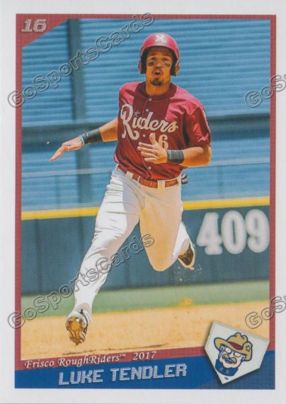 2017 Frisco RoughRiders Luke Tendler
