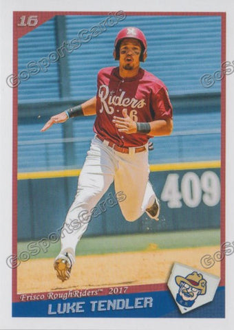 2017 Frisco RoughRiders Luke Tendler