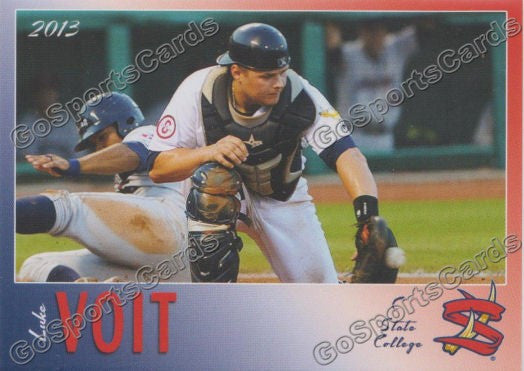 2013 State College Spikes Luke Voit