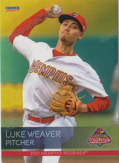 2017 Memphis Redbirds Luke Weaver
