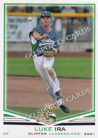 2021 Clinton LumberKings Luke Ira