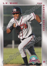 2008 Danville Braves LV Ware