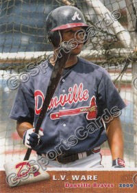 2009 Danville Braves LV Ware