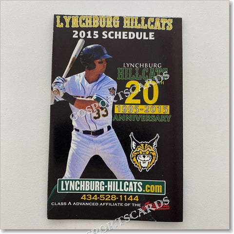 2015 Lynchburg Hillcats Pocket Schedule