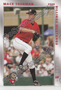 2008 Billings Mustangs Mace Thurman