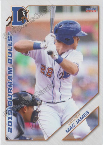 2019 Durham Bulls Mac James