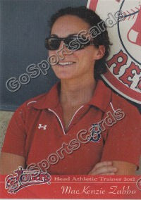 2012 Lowell Spinners MacKenzie Zabbo