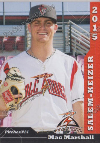 2015 Salem Keizer Volcanoes Mac Marshall