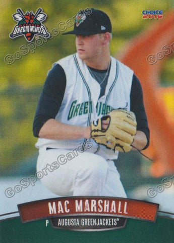 2016 Augusta Greenjackets Mac Marshall