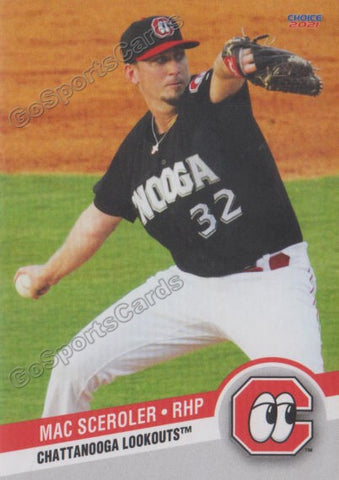 2021 Chattanooga Lookouts Mac Sceroler