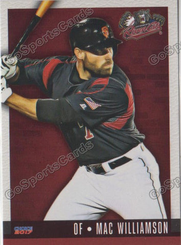 2017 Sacramento River Cats Mac Williamson