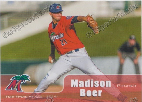 2014 Fort Myers Miracle Madison Boer