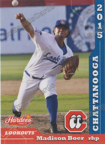 2015 Chattanooga Lookouts Madison Boer