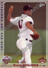 2010 Pacific Coast League Top Prospects Madison Bumgarner