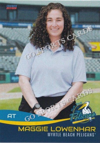 2023 Myrtle Beach Pelicans Maggie Lowenhar