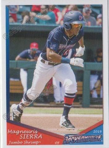 2019 Jacksonville Jumbo Shrimp Magneuris Sierra
