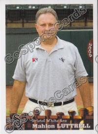 2008 Bristol White Sox Mahlon Luttrell