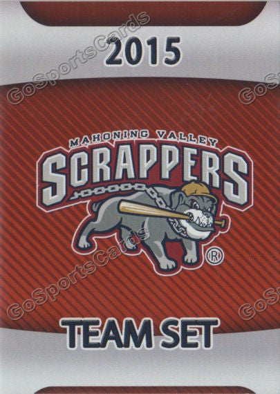 2015 Mahoning Valley Scrappers Checklist