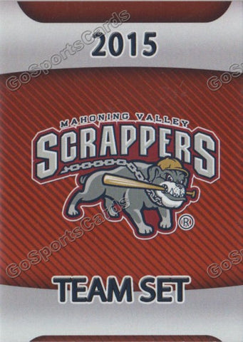 2015 Mahoning Valley Scrappers Checklist
