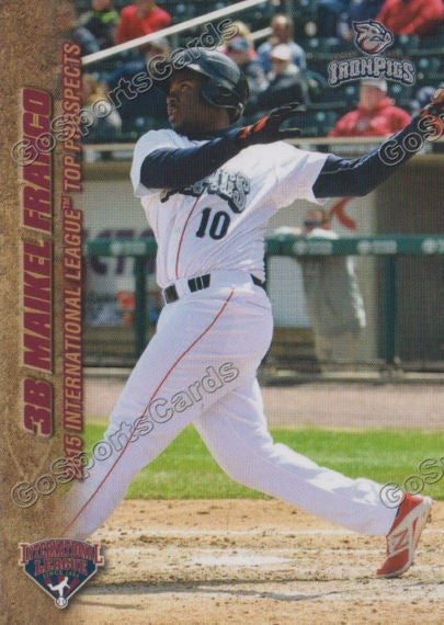 2015 International League Top Prospect Maikel Franco