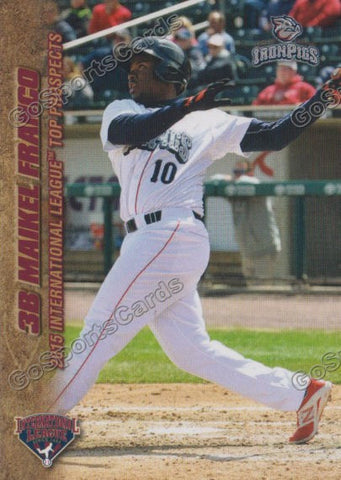 2015 International League Top Prospect Maikel Franco