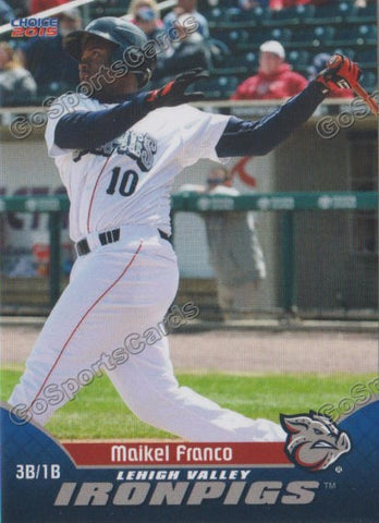 2015 Lehigh Valley IronPigs Maikel Franco 1st