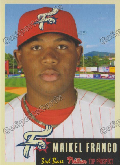 2015 Reading Fightins Phils Top Prospect Maikel Franco