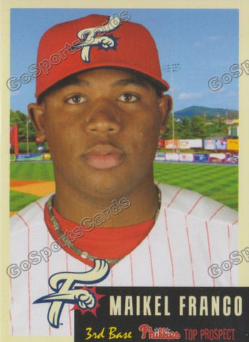 2015 Reading Fightins Phils Top Prospect Maikel Franco