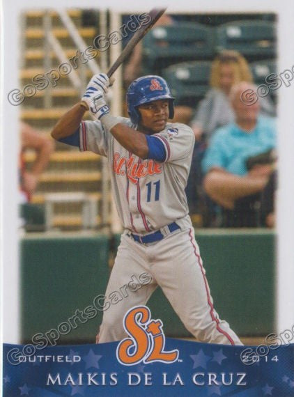 2014 St Lucie Mets Maikis De La Cruz