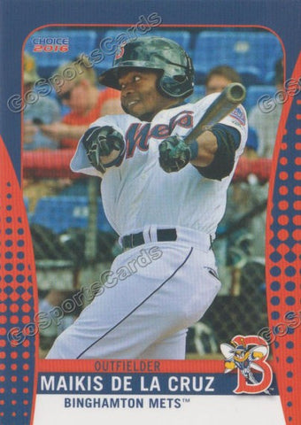 2016 Binghamton Mets Maikis De La Cruz