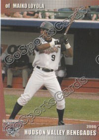2006 Hudson Valley Renegades Maiko Loyola