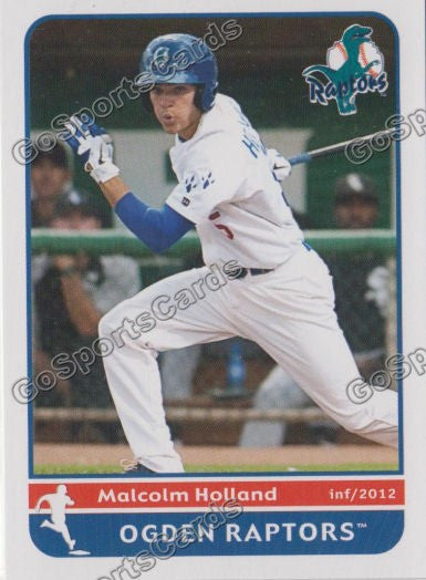 2012 Ogden Raptors Malcolm Holland