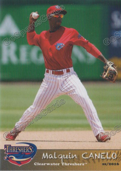 2016 Clearwater Threshers Malquin Canelo