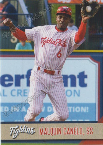 2018 Reading Fightin Phils Update Malquin Canelo