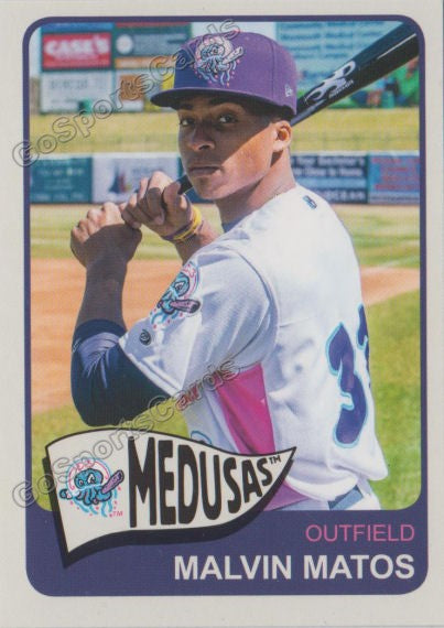 2019 Medusas de Lakewood BlueClaws Malvin Matos