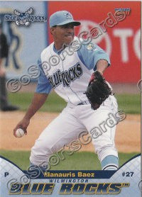 2011 Wilmington Blue Rocks Manauris Baez