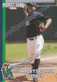 2009 Cedar Rapids Kernels Manaurys Manny Correa