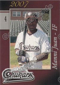 2007 Idaho Falls Chukars Manni Juan