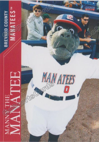 2016 Brevard County Manatees Manny the Manatee Mascot