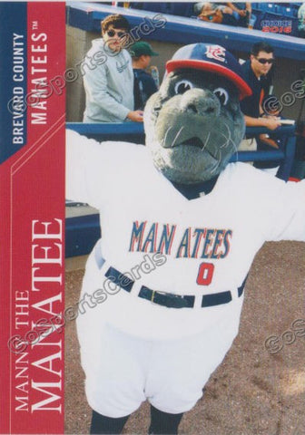 2016 Brevard County Manatees Manny the Manatee Mascot