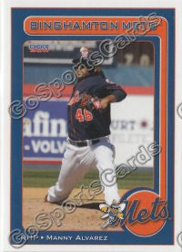 2011 Binghamton Mets Manny Alvarez